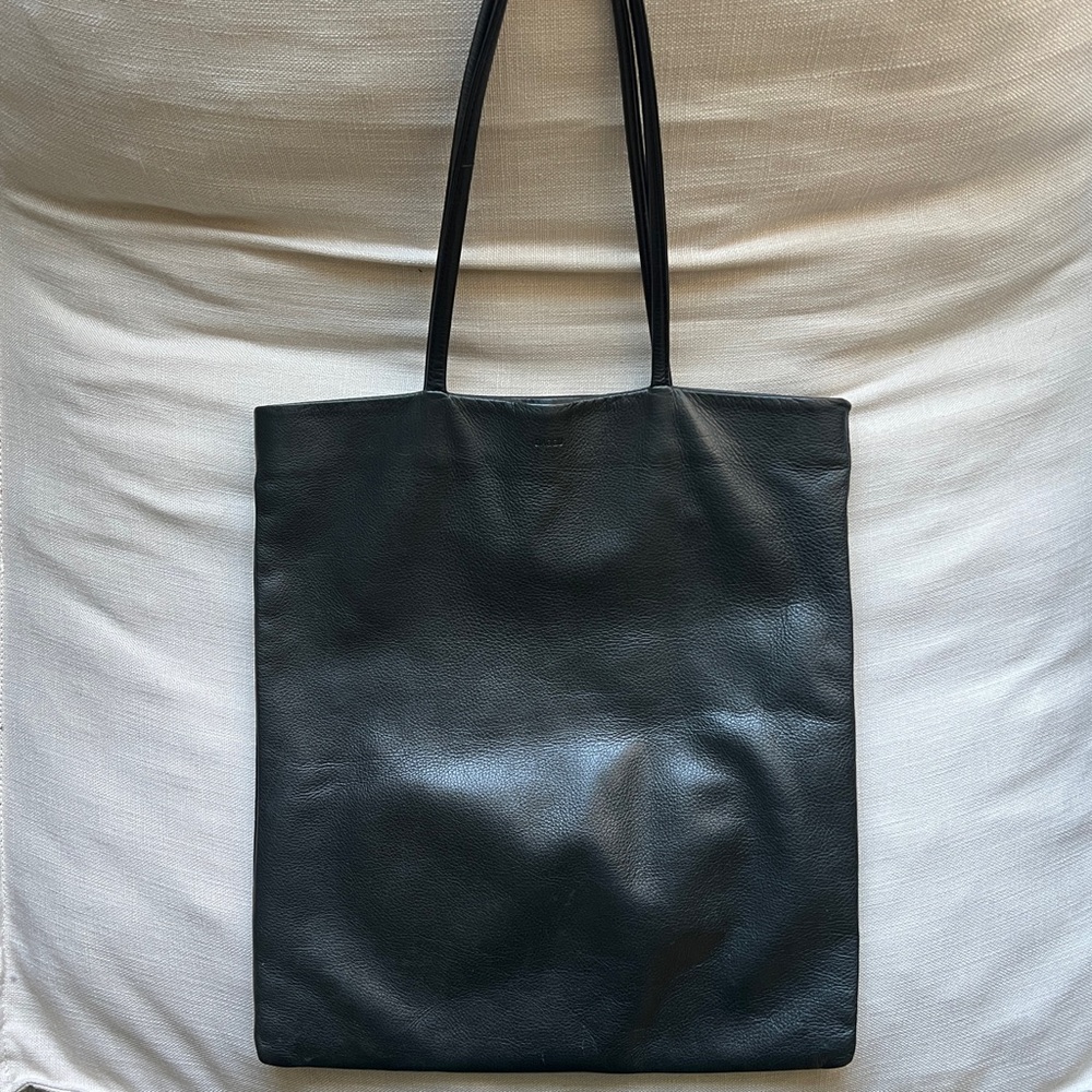 NWOT Baggu Discontinued Soft Leather Tote